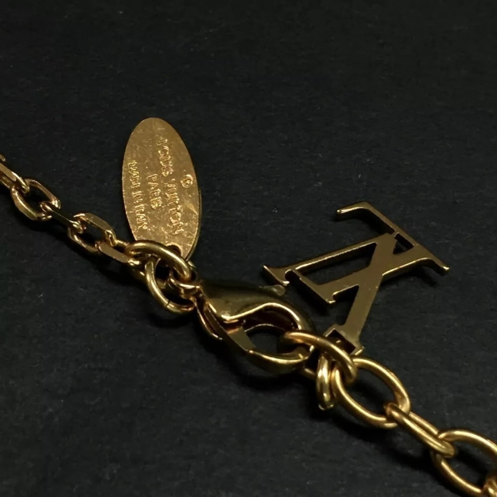 Louis Vuitton Collier Gamble Gold Tone Necklace Women’s - Picture 7 of 8